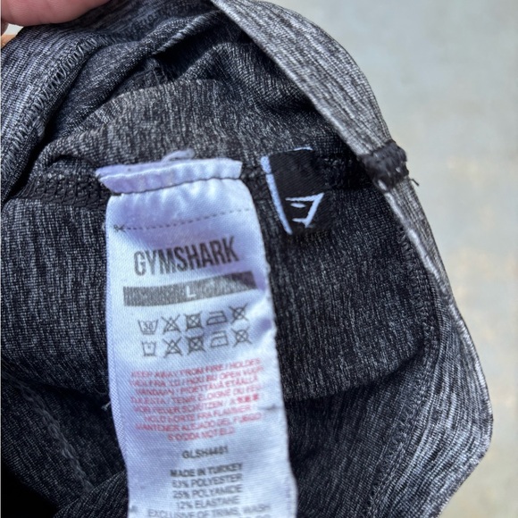 Gymshark Charcoal Women's Bike Shorts - Picture 5 of 5